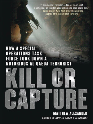 cover image of Kill or Capture